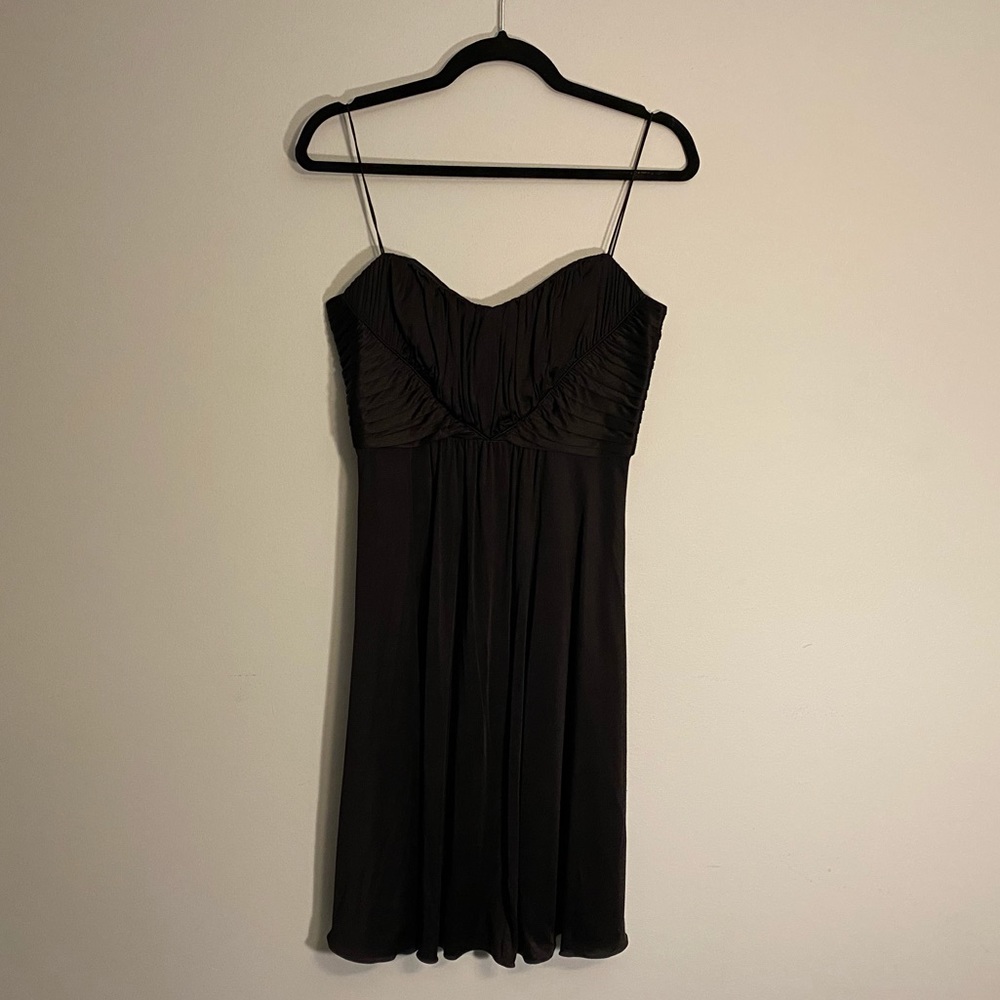 NWT - Elie Tahari Jalen black dress, 100% silk
